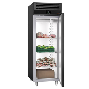 Chłodziarka ze stali nierdzewnej PREMIUM - GN 2/1 - 700 litrów - z 1 drzwiami - Prime Gastro