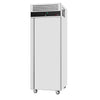 Commercial Upright Fridge Stainless steel ECO - 400L - with 1 door - On castors - Lockable