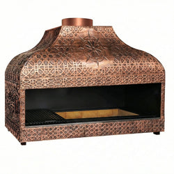 Grill węglowy miedziany - 1500 mm - zamknięty