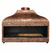 Grill węglowy miedziany - 1500 mm - zamknięty