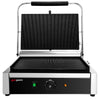 Grill kontaktowy - 2,6kW - płyty: góra i dół ryflowane - powierzchnia grilla: 400x225mm - 230V