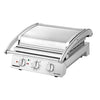 ROBAND | contact grill | hamburger grill - 2.2 kW - grooved top and smooth bottom - grilling surface: 375x275mm