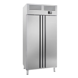 Szafa mroźnicza Premium PLUS – stal nierdzewna – GN 1/1 – 745 L – z 2 drzwiami