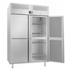Szafa chłodnicza Premium PLUS – stal nierdzewna – GN 2/1 – 1240 L – z 4 półdrzwiami