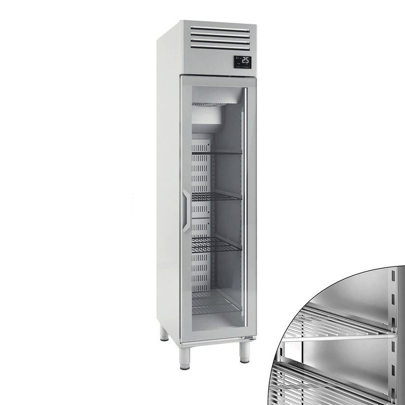 Chłodziarka PREMIUM PLUS - GN 1/1 - 325 litrów - z 1 szklanymi drzwiami