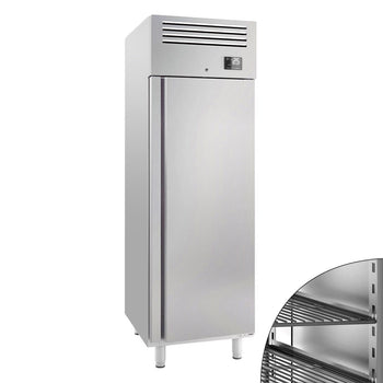 Szafa chłodnicza ze stali nierdzewnej Premium PLUS – GN 2/1 – 560 litrów – z 1 drzwiami