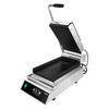 Grill kontaktowy / grill do hamburgerów – 2,8 kW – cyfrowy – ruszt górny i dolny – powierzchnia grillowania: 223 x 380 mm
