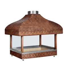 Copper Charcoal Grill - 1000mm