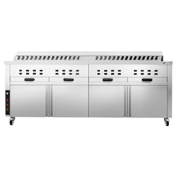 Grill na węgiel drzewny – do Adana i Shish Kebab – na 30 automatycznie obracających się szpikulców