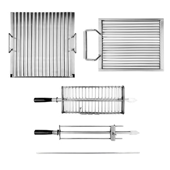 Grill gazowy o dużej mocy – do Adana i szaszłyków – na 30 automatycznie obracających się szpikulców - Prime Gastro