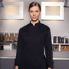 (6 szt.) KARLOWSKY | Bluza kucharska Basic – czarna – rozmiar: 3XL