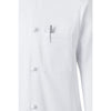 (6 sztuk) KARLOWSKY | Bluza kucharska Basic - Biała - Rozmiar: XL