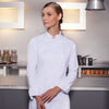 (6 szt.) KARLOWSKY | Bluza kucharska Basic – biała – rozmiar: 3XL