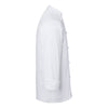 (6 szt.) KARLOWSKY | Bluza kucharska Basic – biała – rozmiar: 3XL