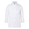 (6 szt.) KARLOWSKY | Bluza kucharska Basic – biała – rozmiar: L
