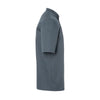 KARLOWSKY | Gustav Men's Chef Jacket – Short Sleeve - Anthracite - Size 74 - Press-Stud Closure