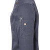 KARLOWSKY | Bluza kucharska damska Jeans-Style – Vintage Black – rozmiar: 58
