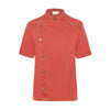 KARLOWSKY | Bluza kucharska Jeans-Style – z krótkim rękawem – Vintage Red – rozmiar: 68