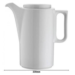 (6 sztuk) MIX & MATCH - Dzbanek do kawy - 650 ml - Biały