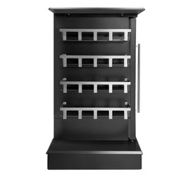 Chłodziarka konferencyjna – 720 mm – 110 L – od +2 do +12 °C – z 1 drzwiami szklanymi skrzydłowymi i oświetleniem LED
