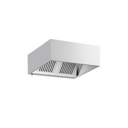 Okap skrzyniowy – 1200 x 1100 mm – z filtrami i lampą