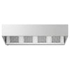 Commercial Wall-Mounted Extractor Hood – 2400mm – with Baffle Filters & Lighting
