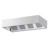 Okap skrzyniowy – 2400 x 1100 mm – z filtrami i lampą, zdjęcie 4 z 9