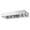 Okap skrzyniowy – 3400 mm – z filtrami i lampą