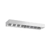 Commercial Wall-Mounted Extractor Hood - 4800mm - with Baffle Filters & Lighting