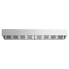 Commercial Wall-Mounted Extractor Hood - 4800mm - with Baffle Filters & Lighting
