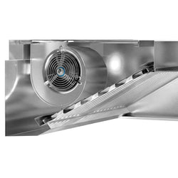 Osłona skrzynkowa z silnikiem – 2000 mm – z regulatorem, filtrem i lampą