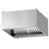 Commercial Wall-Mounted Extractor Hood with Motor – 1000 mm – Controller, Filters & Light