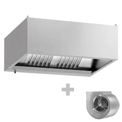 Okap skrzyniowy z silnikiem – 1200 mm – z regulatorem, filtrem i lampą