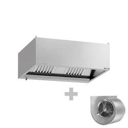 Osłona skrzynkowa z silnikiem – 1400 mm – z regulatorem, filtrem i lampą