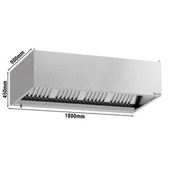 Osłona skrzynkowa z silnikiem – 1800 mm – z regulatorem, filtrem i lampą