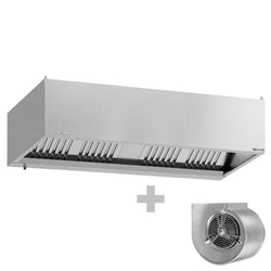Osłona skrzynkowa z silnikiem – 2000 mm – z regulatorem, filtrem i lampą
