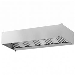 Okap skrzyniowy – 2400 mm – z filtrami i lampą