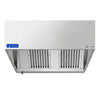 Okap skrzyniowy – 1200 mm – z silnikiem, regulatorem, filtrami i lampą