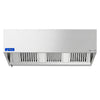 Okap skrzyniowy – 1600 mm – z silnikiem, regulatorem, filtrami i lampą