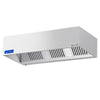 Okap skrzyniowy – 1800 mm – 1800 m³/h – z silnikiem, regulatorem, filtrami i lampą