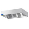 Okap skrzyniowy – 2400 mm – z silnikiem, regulatorem, filtrami i lampą