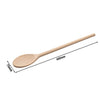 Serving Spoon - Length: 600mm - Wood - oval - without perforation