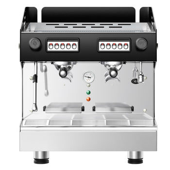 Kompaktowy ekspres z portafiltrem - 2 grupy - włącznie z systemem wstępnej infuzji - Prime Gastro