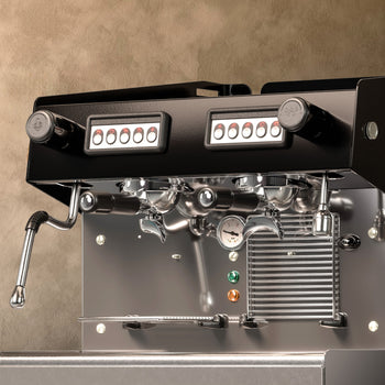 Kompaktowy ekspres z portafiltrem - 2 grupy - włącznie z systemem wstępnej infuzji - Prime Gastro