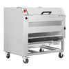 Elektryczna obieraczka do warzyw – wydajność 450 kg/h – moc 750 W – napięcie 230 V – prędkość obrotowa 1400 obr./min