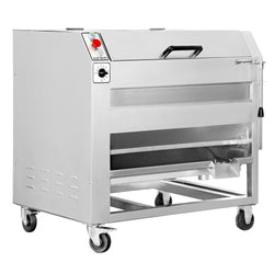 Elektryczna obieraczka do warzyw – wydajność 600 kg/h – moc 750 W – napięcie 230 V – prędkość obrotowa 1400 obr./min
