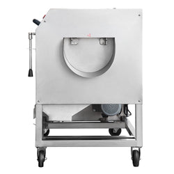 Elektryczna obieraczka do warzyw – wydajność 600 kg/h – moc 750 W – napięcie 230 V – prędkość obrotowa 1400 obr./min