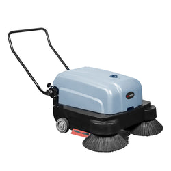 Zamiatarka akumulatorowa - Wydajność 4500m²/h - Szerokość robocza 105cm - 2 szczotki 45cm - Zbiornik 35l - z ssaniem - z natryskiem