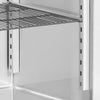 Commercial Upright Fridge Stainless steel PREMIUM - 600L - with 1 door