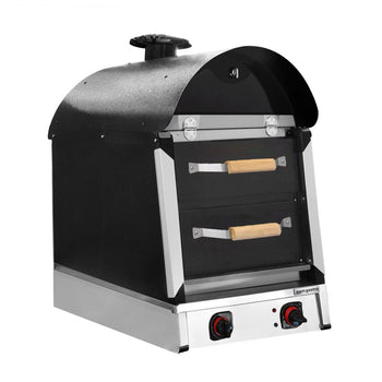 Elektryczny piekarnik do ziemniaków Kumpir - manualny - 3 kW - z 2 szufladami - Prime Gastro